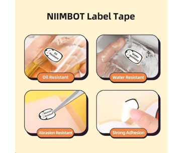 Niimbot štítky T 40x20mm 320ks Zvířecí jmenovka pro B21, B21S, B3, B1S