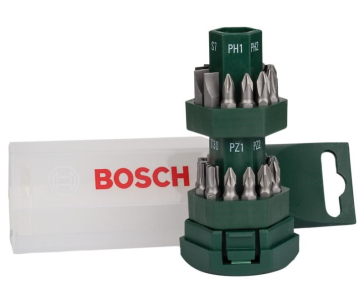 BOSCH 25dílná sada šroubovacích bitů „Big-Bit“