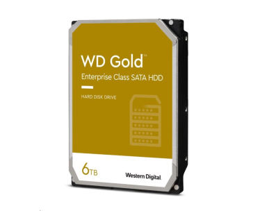 WD GOLD WD6004FRYZ 6TB, SATA III 3.5", 256MB 7200RPM, 267MB/s, CMR, Enterprise