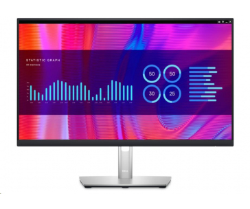 DELL LCD P2423DE - 23.8"/IPS/LED/QHD/2560x1440/16:9/60Hz/8ms/1000:1/300 cd/m2/HDMI/DP/Pivot/VESA/3YNBD (210-BDDW)