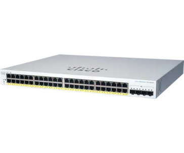 Cisco switch CBS220-48FP-4X (48xGbE,4xSFP+,48xPoE+,740W) - REFRESH