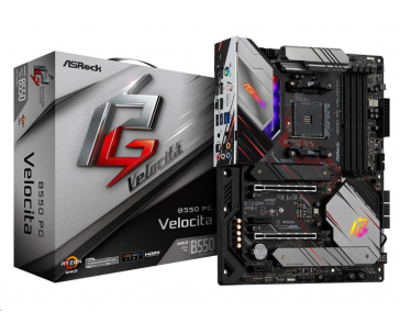 ASRock MB Sc AM4 B550 PG VELOCITA, AMD B550, 4xDDR4, HDMI