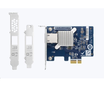 QNAP QXG-5G1T-111C síťová rozšiřující jednoportová karta 5GbE pro PC a NAS (1x5GbE)