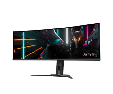 GIGABYTE LCD - 49" Gaming monitor AORUS CO49DQ, OLED, 5120x1440 DQHD 32:9, 144Hz, 1.5M:1, 250cd/m2, 0.03ms, 2xHDMI, 1xDP