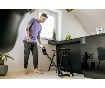 Karcher VC 4 Cordless myHome tyčový vysavač, 78 dB, 2 rychlosti provozu, cyklónová technologie, funkce Boost