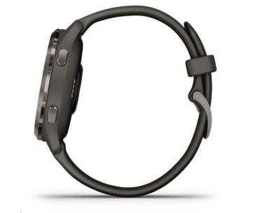 Garmin GPS sportovní hodinky Venu2S Slate/Black Band, EU