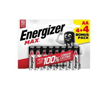 Energizer LR6/8 Max AA 4+4 zdarma