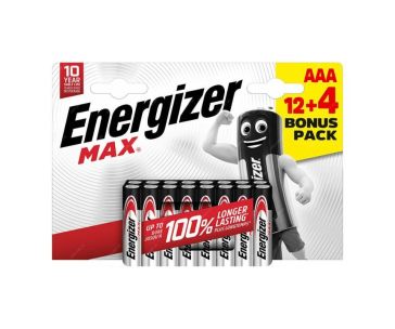 Energizer LR03/16 Max AAA 12+4 zdarma