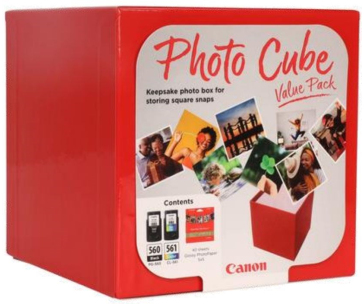 Canon CARTRIDGE  PG-560/CL-561 + fotopapír multipack pro Pixma TS5350, TS5351, TS5352, TS5353, TS7450, TS7451 (360 str.)