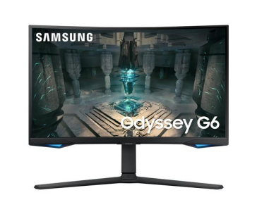 BAZAR - SAMSUNG MT LED LCD Gaming Smart Monitor 27" Odyssey G65B - prohnutý,Quantum Dot QHD,VA,240Hz,1ms,Pivot - Poškoze