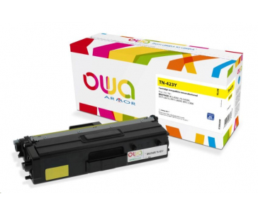 OWA Armor toner pro BROTHER HL-L 8260, 4.000 str., kom. s TN423Y žlutá/yellow