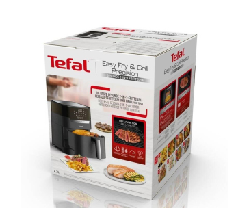 Tefal EY505815 Easy Fry&Grill fritéza, horkovzdušná, 1550 W, displej, 4.2 l, regulace teploty, časovač, černá