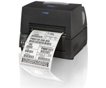 Citizen CL-S6621, 8 dots/mm (203 dpi), peeler, ZPLII, Datamax, multi-IF (Ethernet, Premium), black