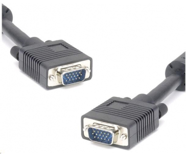 PREMIUMCORD Kabel VGA propojovací 15m HQ (HD15M/M, DDC2, 3x Coax + 8 žil, feritová jádra)