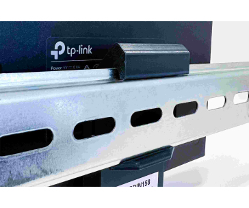 TP-Link D-TPDIN158 Držák na DIN lištu pro SG108xx, SF1006P, ER605, RP108GE, šedý