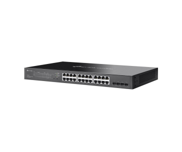 TP-Link OMADA switch SG2428LP (24xGbE,4xSFP,16xPoE+,150W,fanless)