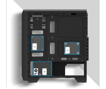 case Zalman miditower S2, ATX/mATX/Mini-ITX, bez zdroje, USB3.0, černá