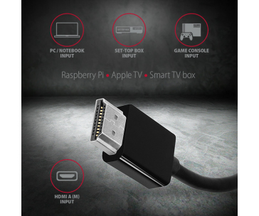 AXAGON RVH-VGAN, HDMI -> VGA redukce / adaptér, FullHD, audio výstup, micro USB nap. konektor