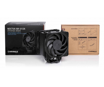 NOCTUA chladič procesoru NH-U12A chromax.black