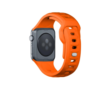 3mk Silicone Watch Strap pro Apple 38/40/41 mm Orange