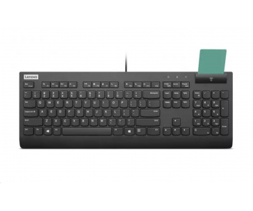 LENOVO klávesnice drátová Smartcard Keyboard II CZ/SK - USB, černá