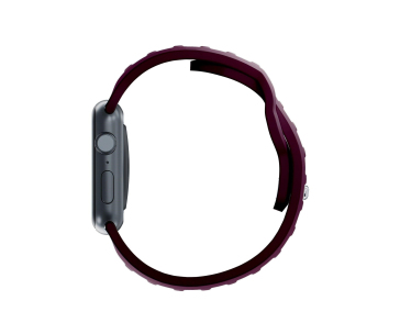 3mk Silicone Watch Strap pro Apple 38/40/41 mm Mulberry