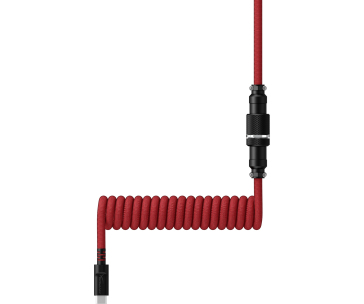 HyperX USB-C Coiled Cable Red-Black - Příslušenství ke klávesnici