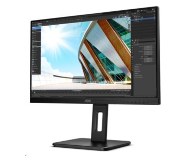 BAZAR - AOC MT IPS LCD WLED 27" U27P2CA - IPS panel, 3840x2160, 2xHDMI, DP. USB-C, USB, repro, pivot - Poškozený obal (K