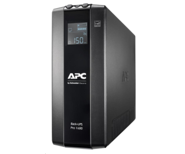 APC -BAZAR- Back UPS Pro BR 1600VA, 8 Outlets, AVR, LCD Interface (960W) - ROZBALEN - BAZAR