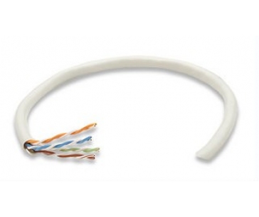 Intellinet UTP kabel, Cat6, drát 305m, 23AWG, materiál CCA, šedý