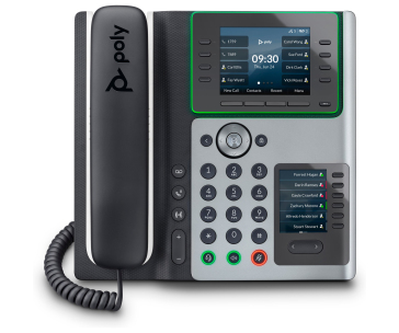 Poly Edge E400 IP telefon s podporou PoE