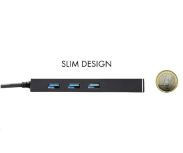 i-tec USB-C 3.1 Slim 3-portový HUB + RJ-45