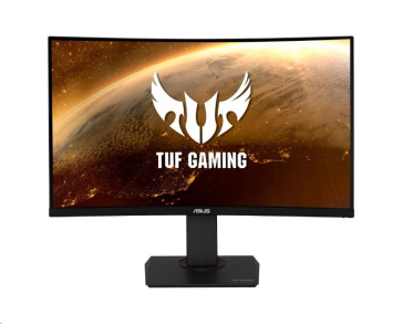 ASUS LCD 31.5" VG32VQR 2560x1440 GAMING CURVED 165Hz 400cd DP HDMI PIVOT DisplayPort cable + HDMI cable