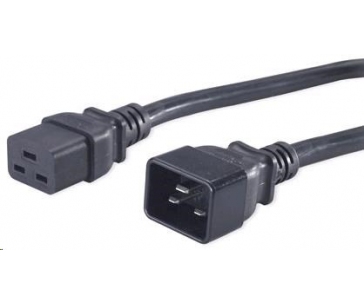 PREMIUMCORD Kabel napájecí 230V/16A prodlužovací 1,5m (konektory IEC 320 C19 - IEC 320 C20)