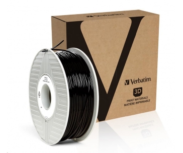 VERBATIM 3D Printer Filament ABS 2.85mm, 152m, 1kg black (OLD PN 55018)