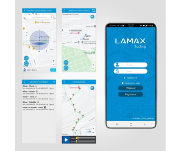 LAMAX GPS Locator + obojek