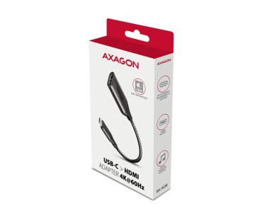 AXAGON RVC-HI2M, USB-C -> HDMI 2.0a redukce / adaptér, 4K/60Hz HDR10