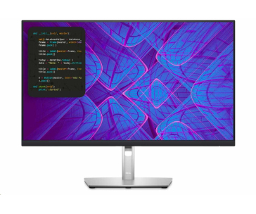 DELL LCD P2723QE - 27”/IPS/LED/4K/3840x2160/16:9/60Hz/8ms/1000:1/350 cd/m2/HDMI/DP/Pivot/VESA/3YNBD (210-BDFZ)