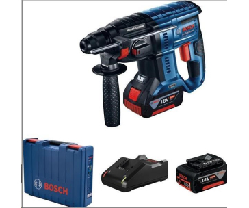 BOSCH GBH 180-LI, Akumulátorové vrtací kladivo s SDS plus, 2x akumulátor, 1x nabíječka a kufřík