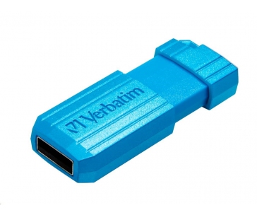 VERBATIM Flash Disk 16GB Hi-Speed Store 'n' Go, Pinstripe, USB 2.0, Caribbean modrá