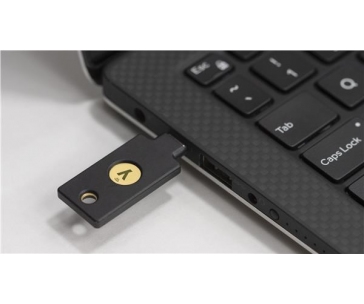 YubiKey 5C NFC - USB-C, klíč/token s vícefaktorovou autentizaci (NFC), podpora OpenPGP a Smart Card (2FA)