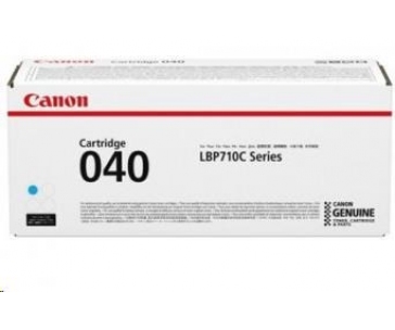 Canon TONER  CRG-040HC azurová pro i-SENSYS LBP712Cx, LBP710Cx, imageCLASS LBP712Cdn (10000 str.)