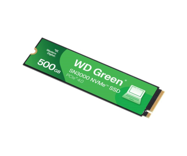 WD GREEN SSD 500GB SN3000, PCIe Gen4x4, M.2 2280, (R:5000/W:4100 MB/s)