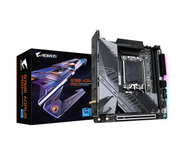 GIGABYTE MB Sc LGA1700 B760I AORUS PRO, Intel B760, 2xDDR5, 1xDP, 1xHDMI, mini-ITX