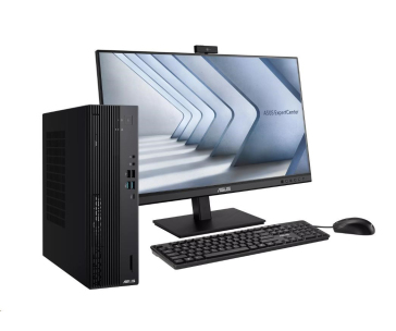 ASUS PC Desktop ExpertCenter D7 (D700SER-514400029X), i5-14400, 6L, 16GB, 512GB SSD, DVD writer 8X, W11 Pro, Black