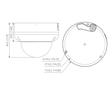 Dahua IPC-HDBW3841R-ZAS-27135-S2, IP kamera, 8Mpx, 1/2.8" CMOS, objektiv 2,7-13,5 mm, IR<40, IP67, IK10