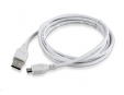 GEMBIRD Kabel USB A Male/Micro B Male 2.0, 1,8m, White, High Quality