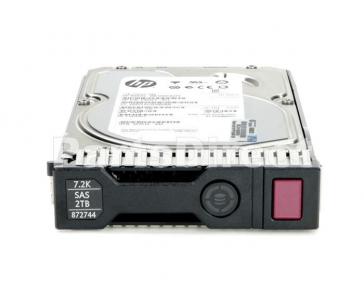 HPE HDD 2TB SAS 12G Midline 7.2K LFF 3.5in SC 1y DSF 872485-B21 RENEW