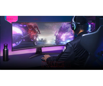 ASUS LCD ROG Swift OLED 49" PG49WCD, 5120x1440, 144Hz, 0,03ms, HDMI, DP, USB-C, Black