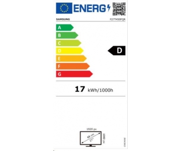 SAMSUNG MT LED LCD Monitor 27" 27T450FQRXEN-plochý,IPS,1920x1080,5ms,75Hz,HDMI,DisplayPort